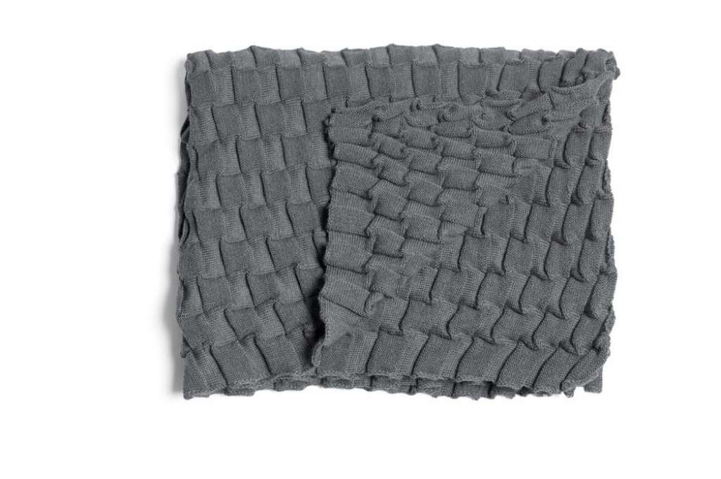 Design House Stockholm - Curly Decke - grau - indoor
