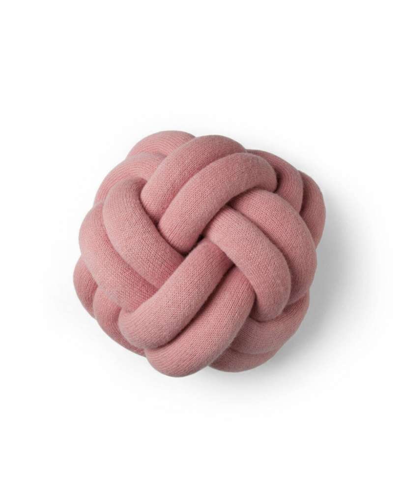 Design House Stockholm - Knot Kissen - pink - indoor