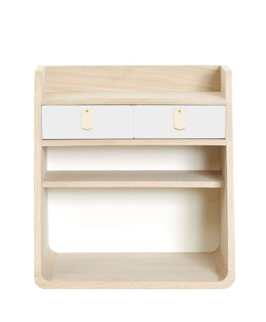Harto - Suzon Wandregal - Eiche - ohne Boxen - indoor