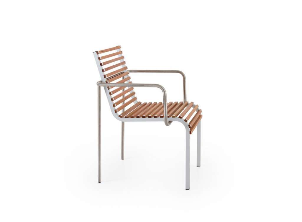 extremis - Extempore Stuhl ohne Kissen - Jatoba hardwood - outdoor