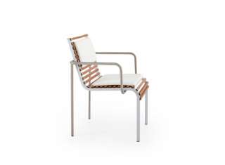 extremis - Extempore Stuhl weiß - Jatoba hardwood - outdoor