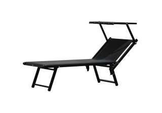 Jan Kurtz - Rimini Classic Sonnenliege - Gestell eloxiert - taupe - outdoor