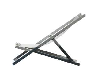Jan Kurtz - Rimini Deckchair - Cadre: Aluminium eloxiert - - outdoor