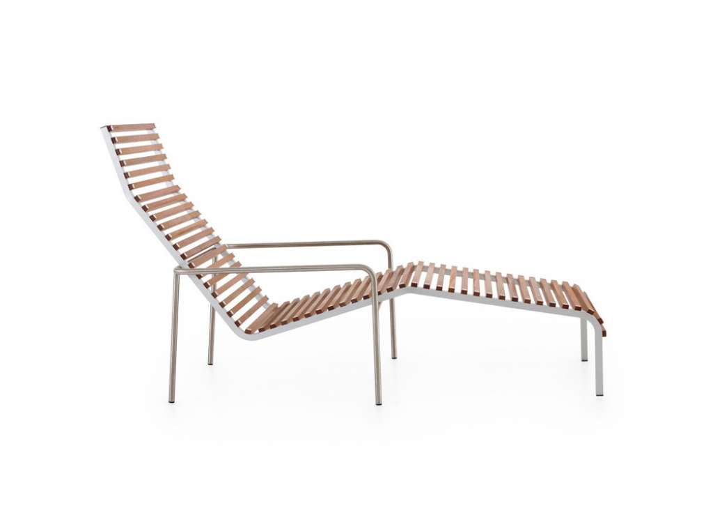 extremis - Extempore Liegestuhl ohne Kissen - Jatoba hardwood - outdoor