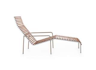 extremis - Extempore Liegestuhl ohne Kissen - Jatoba hardwood - outdoor
