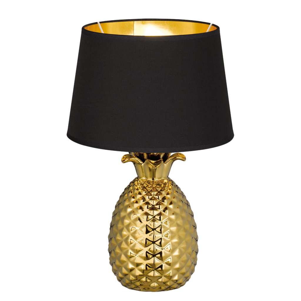 home24 Tischleuchte Pineapple II