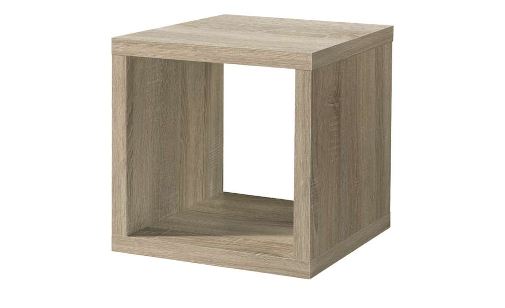 Würfel  40 cm breit  Calprino ¦ holzfarben ¦ Maße (cm): B: 40 H: 40 T: 40 Regale > Bücherregale - Höffner