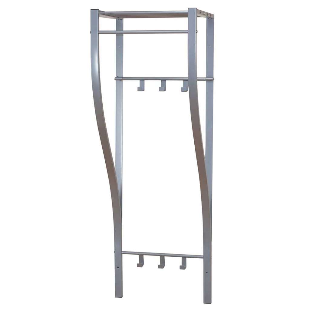Garderobe aus Stahl 40 cm breit