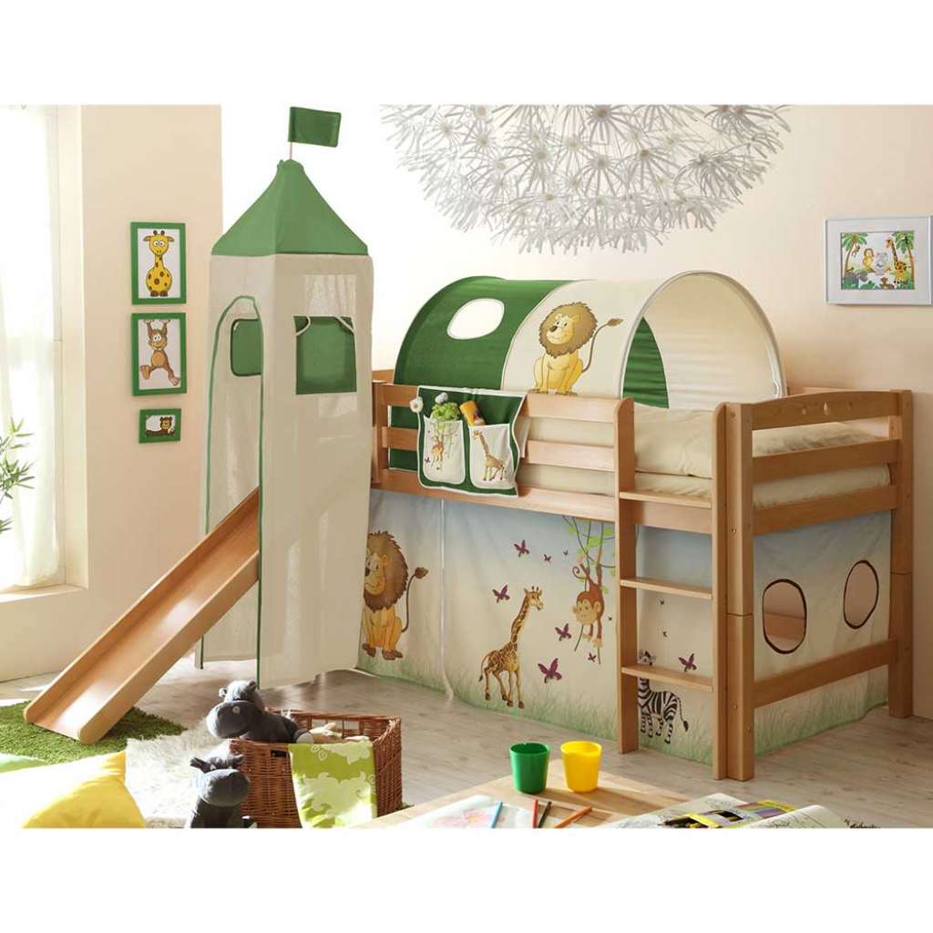 Rutschbett im Zootier Design Turm und Tunnel