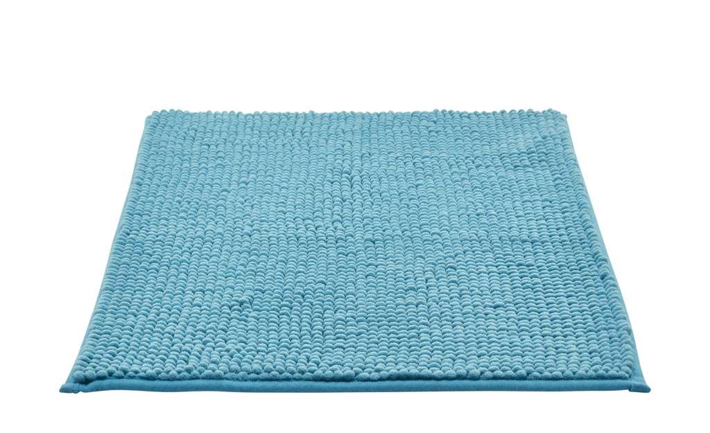 Badematte  Happy ¦ türkis/petrol ¦ 100% Polyester ¦ Maße (cm): B: 40 Badtextilien und Zubehör > Badematten & Badvorleger - Höffner