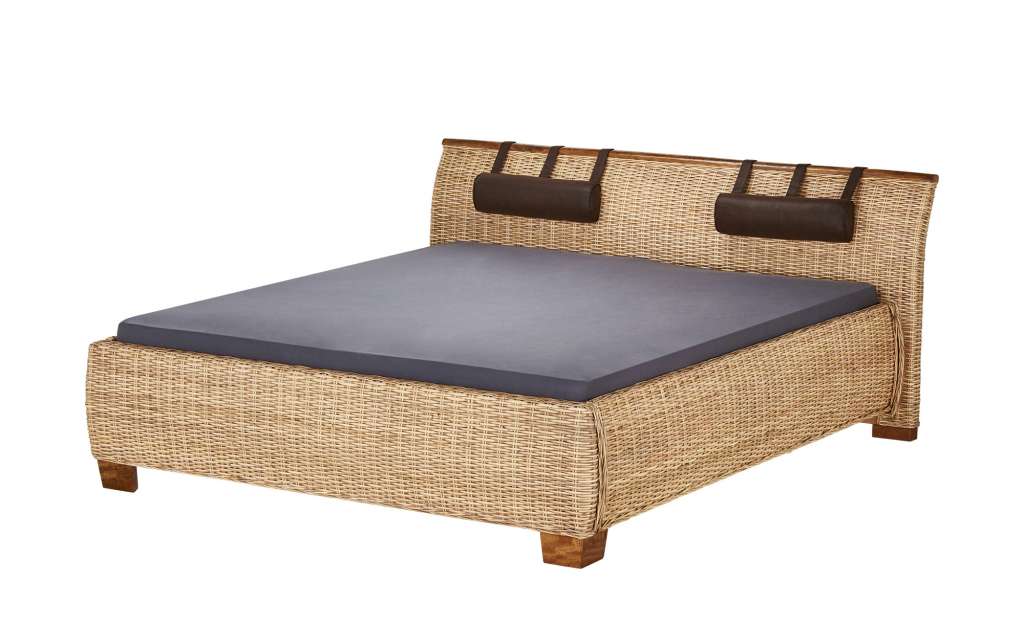 Bettgestell 180x200 - hellbraun Redbridge ¦ braun ¦ Maße (cm): B: 209 H: 95 T: 226 Betten > Futonbetten - Höffner