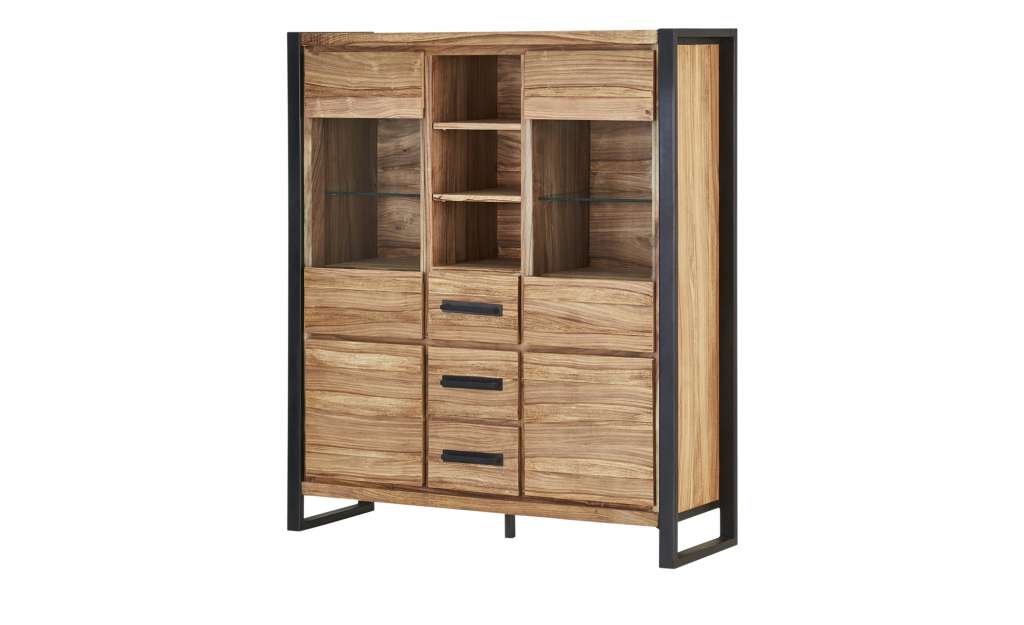 Gray & Jones Highboard  Tierra Fuego ¦ holzfarben ¦ Maße (cm): B: 130 H: 150 T: 42 Kommoden & Sideboards > Highboards - Höffner