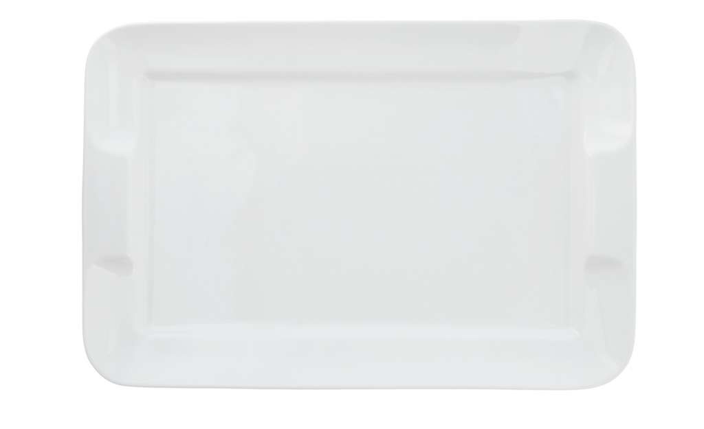 KHG Servierplatte ¦ weiß ¦ Porzellan ¦ Maße (cm): B: 27,7 H: 4,3 Geschirr > Einzelgeschirrteile - Höffner