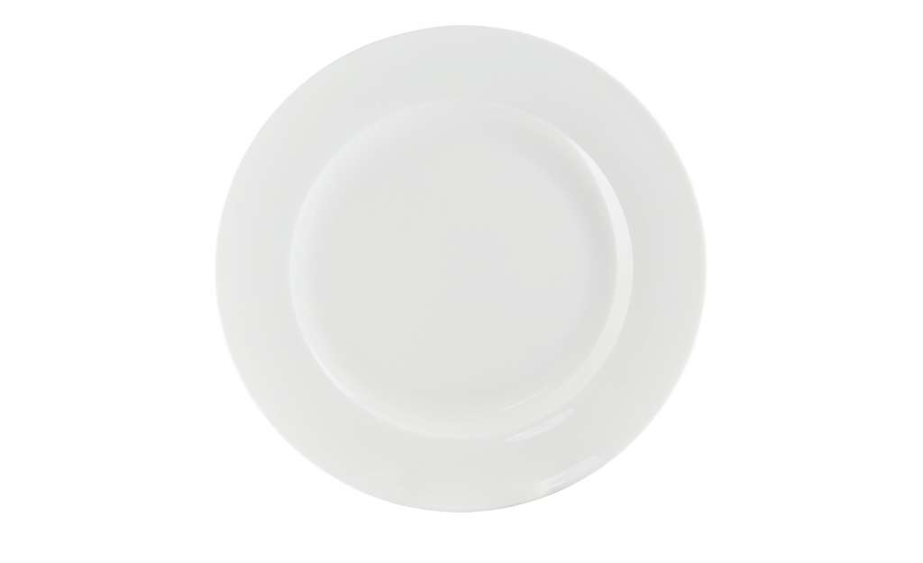 KHG Speiseteller   Turin ¦ weiß ¦ Porzellan ¦ Maße (cm): H: 2 Ø: [27.0] Geschirr > Teller - Höffner