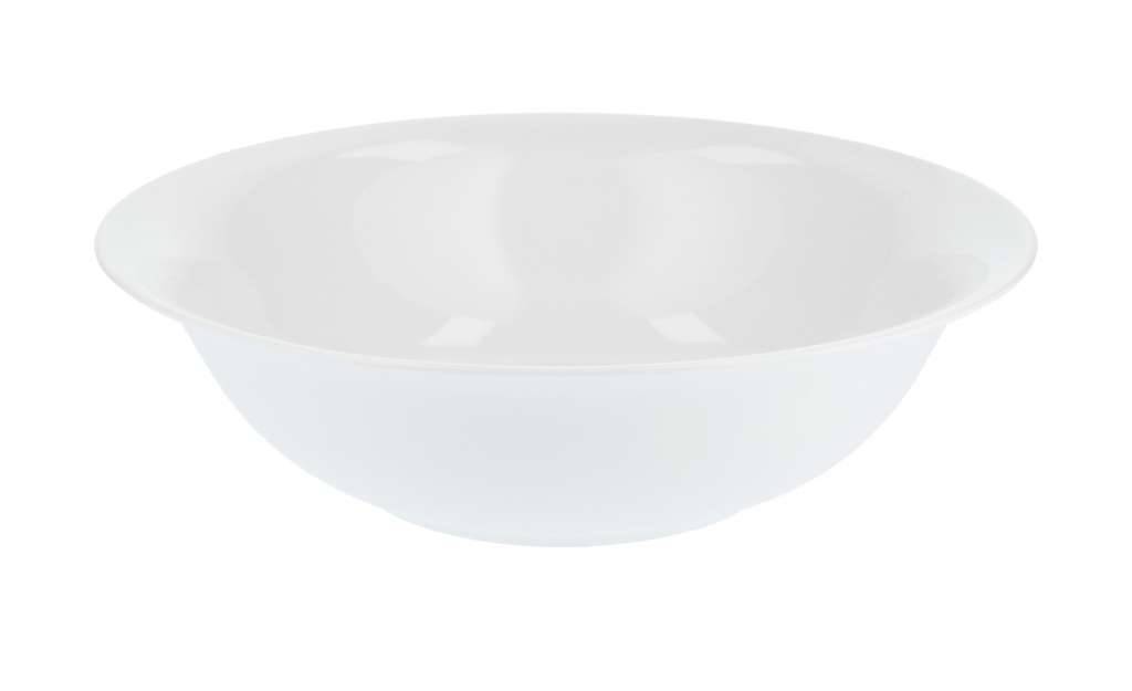 KHG Salatschale rund  Turin ¦ weiß ¦ Porzellan ¦ Maße (cm): H: 6,6 Ø: [23.0] Geschirr > Schalen - Höffner