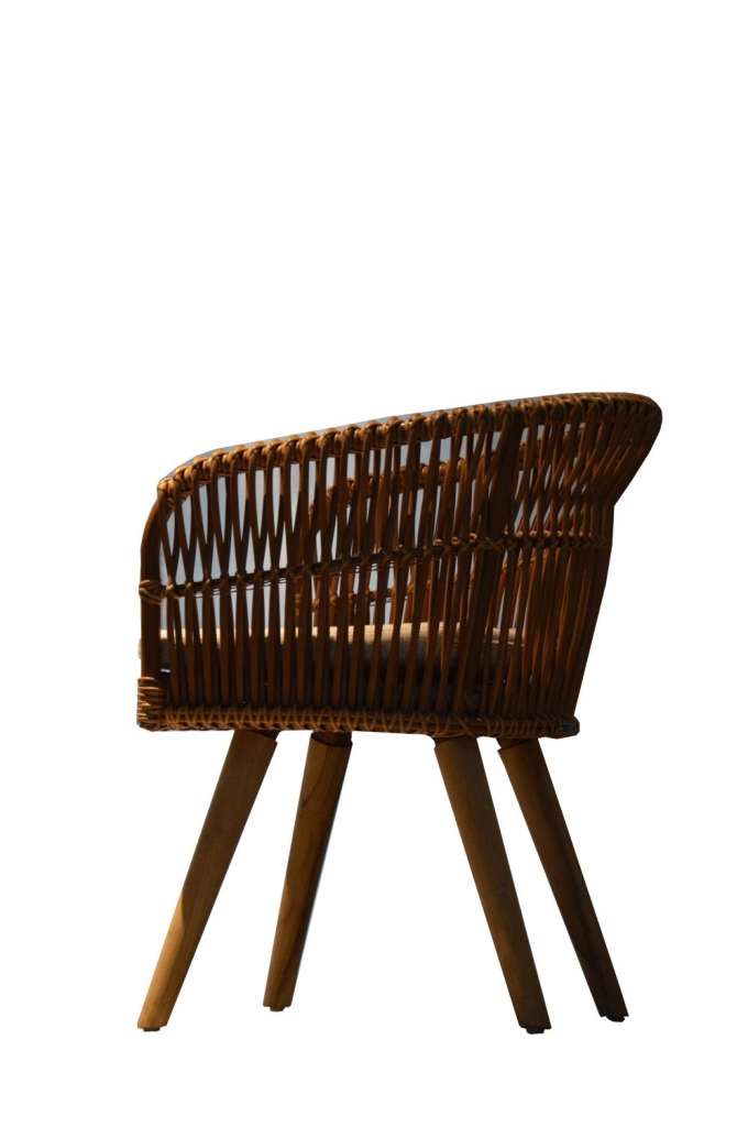 Jan Kurtz - Springfield Loungesessel - natur - indoor