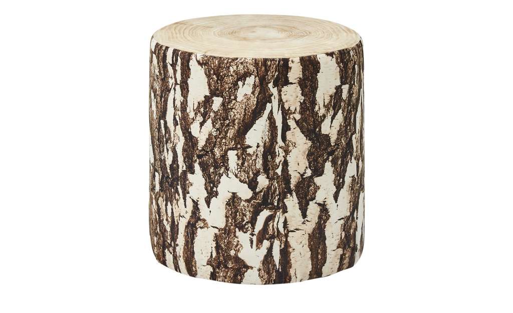 Baumstamm Hocker groß  Baumstamm ¦ mehrfarbig ¦ Maße (cm): B: 40 H: 40 T: 45 Polstermöbel > Hocker - Höffner