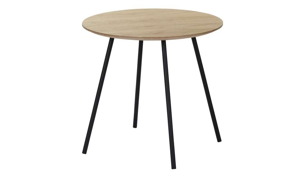 Beistelltisch  Canneto ¦ holzfarben ¦ Maße (cm): H: 45 Ø: [48.0] Tische > Beistelltische > Beistelltische ohne Rollen - Höffner