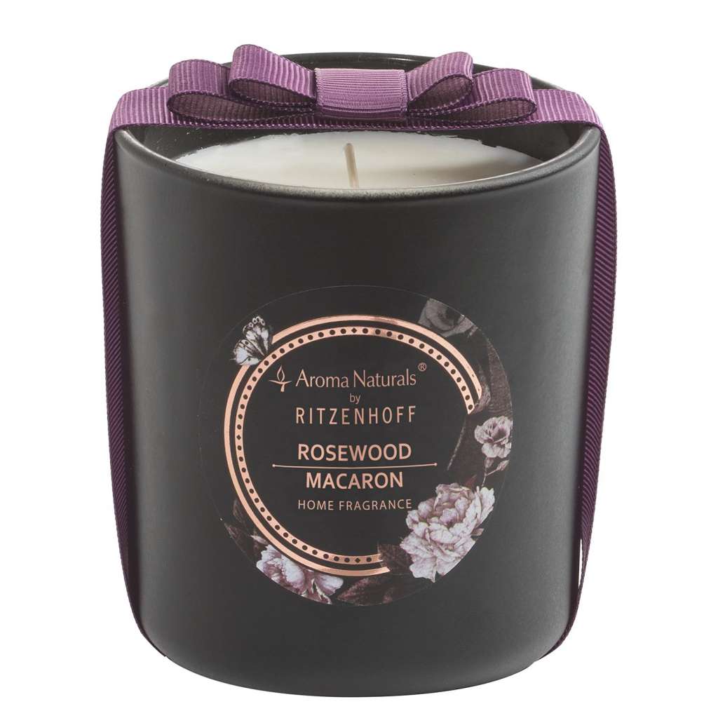 home24 Duftkerze Rosewood Macaron