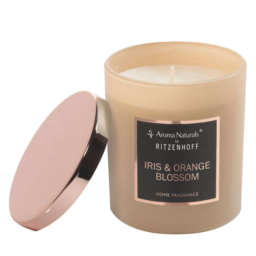 home24 Duftkerze Iris und Orange Blossom