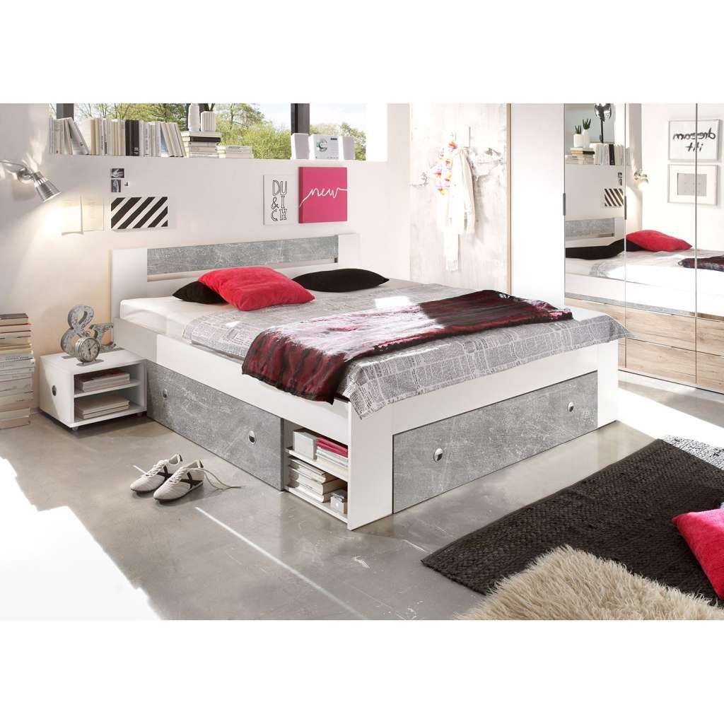 home24 Bettanlage Stefan (3-teilig)