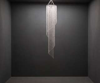 DELIFE Hängeleuchte Big-Strass 30x175 cm Transparent, Hängeleuchten