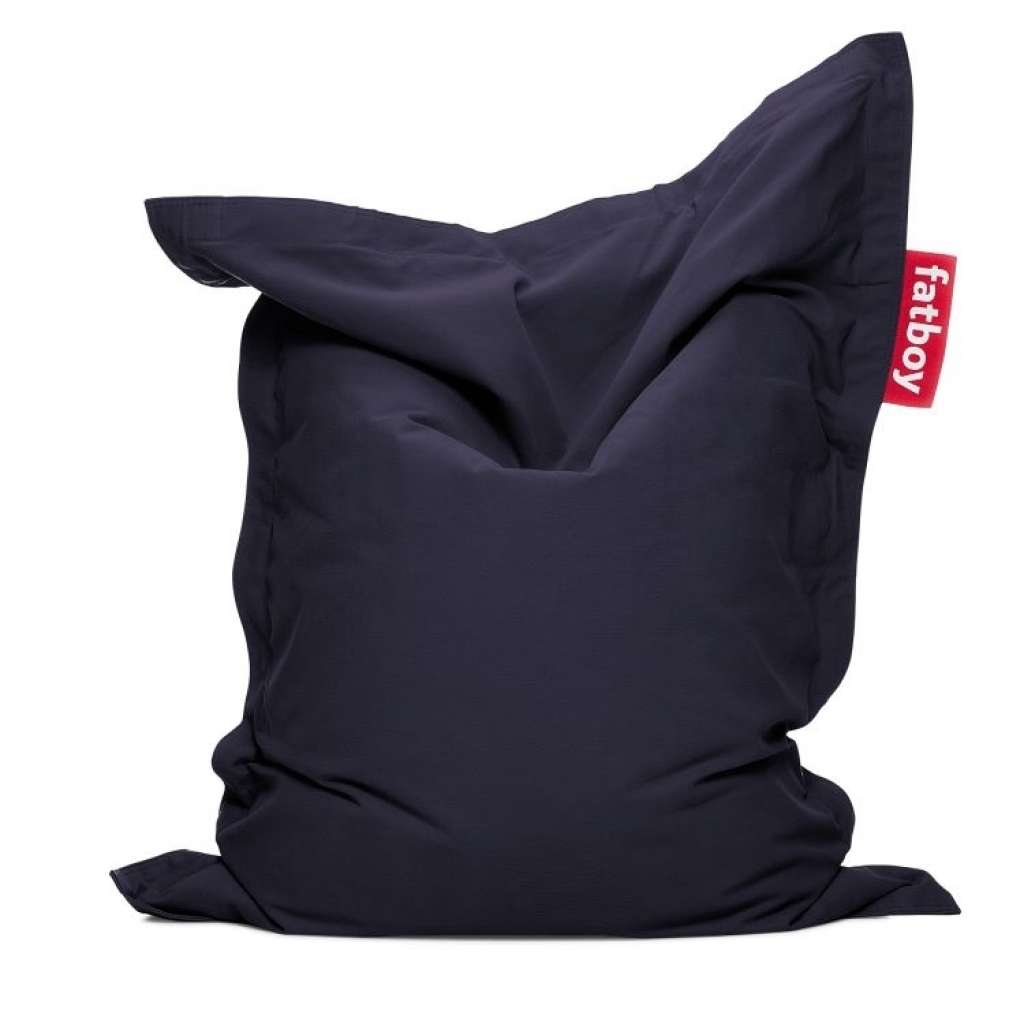 Fat boy - Junior Stonewashed Kinder-Sitzkissen - Junior stonewashed dark blue - indoor