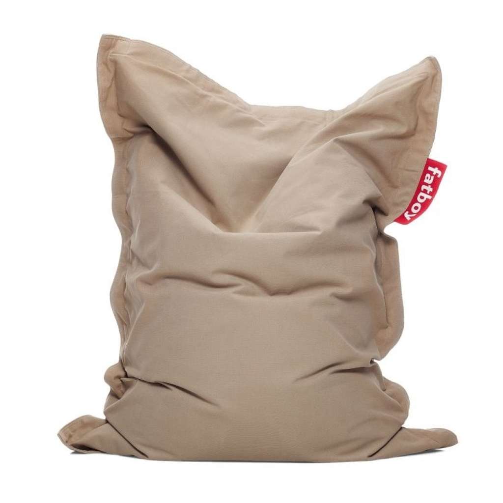 Fat boy - Junior Stonewashed Kinder-Sitzkissen - Junior stonewashed sand - indoor