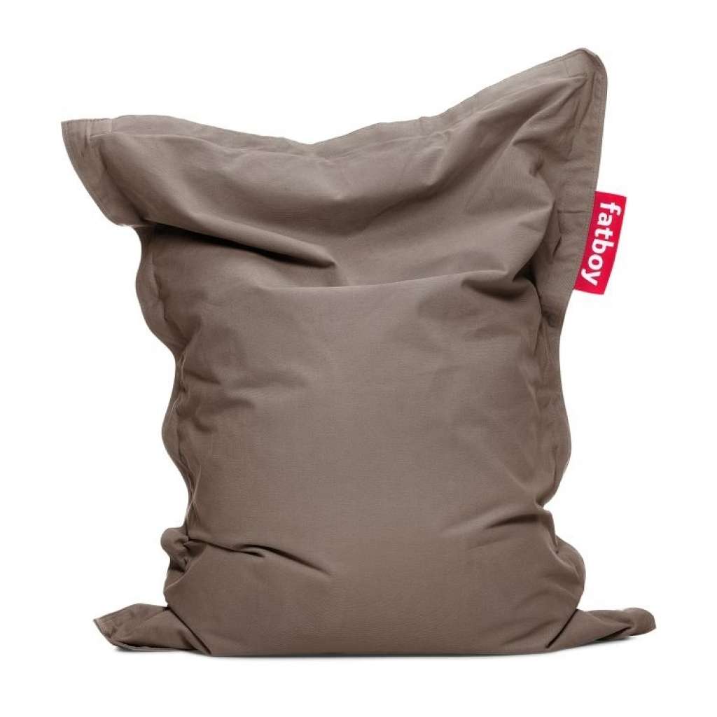 Fat boy - Junior Stonewashed Kinder-Sitzkissen - Junior stonewashed taupe - indoor