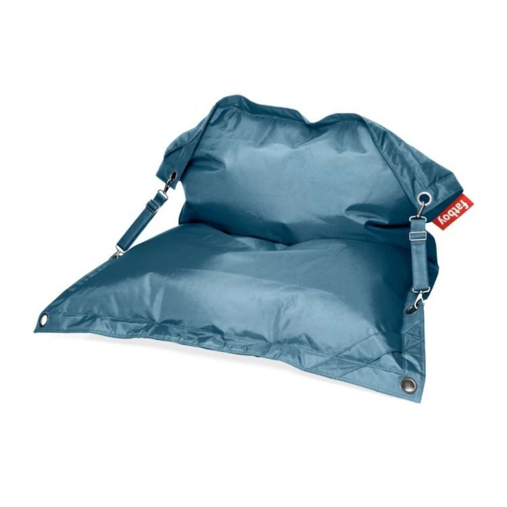 Fat boy - Buggle-Up Sitzsack - Jeans light blue - outdoor
