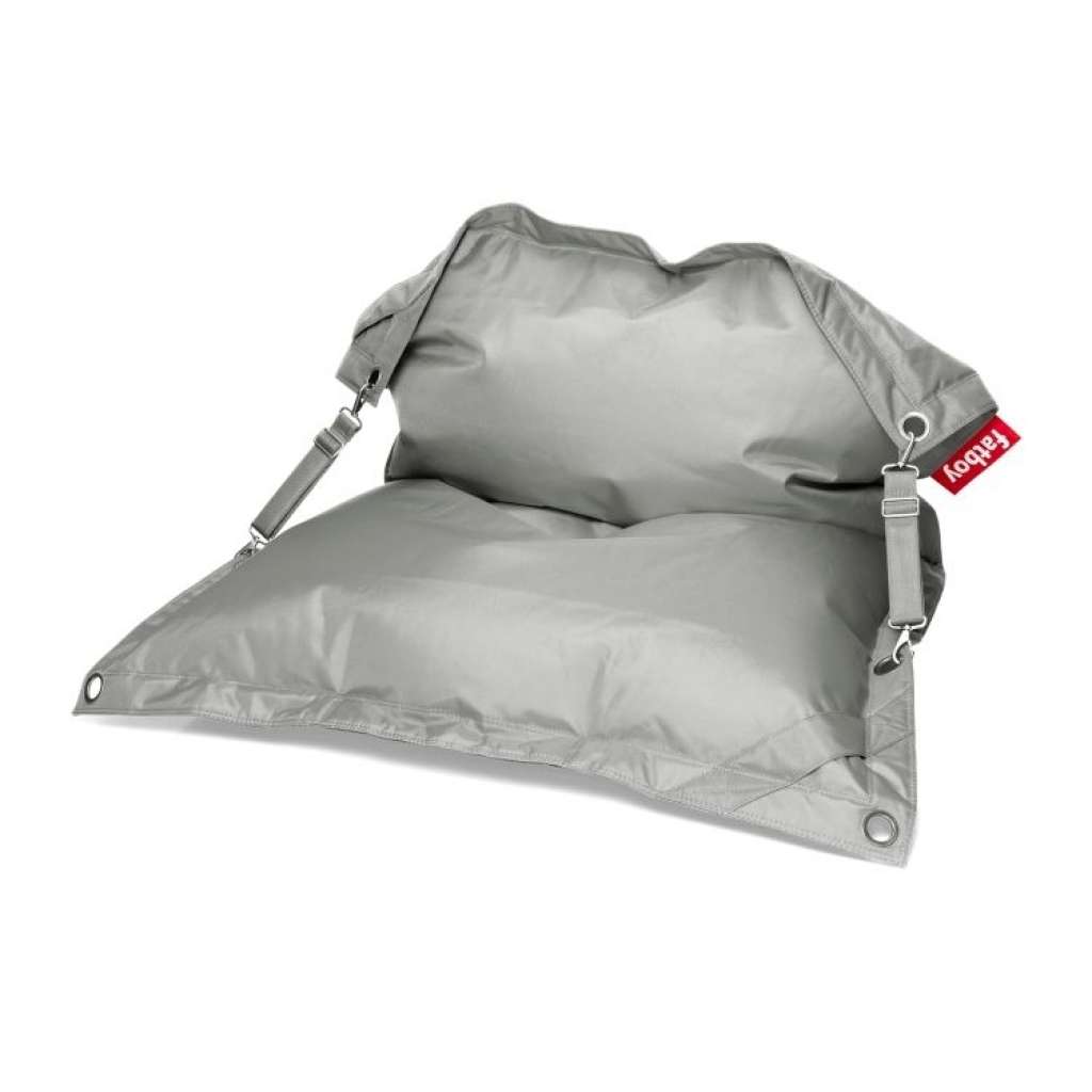 Fat boy - Buggle-Up Sitzsack - Lightgrey - outdoor