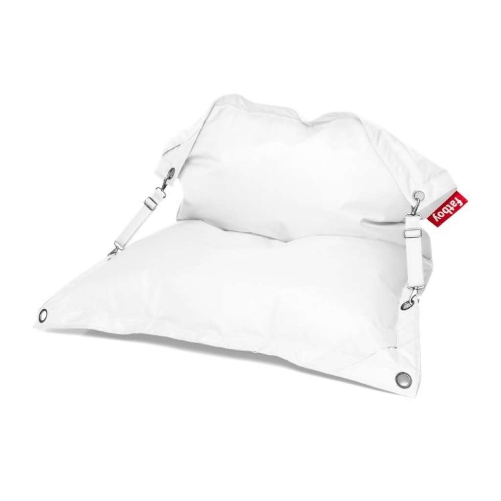 Fat boy - Buggle-Up Sitzsack - White - outdoor