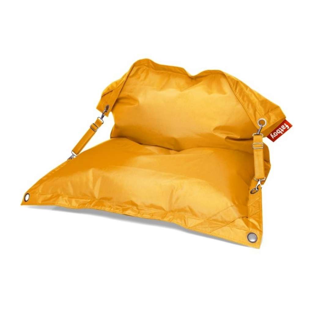 Fat boy - Buggle-Up Sitzsack - Yellow ochre - outdoor