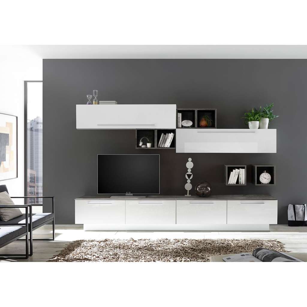 home24 Wohnwand Infinity X (12-teilig)