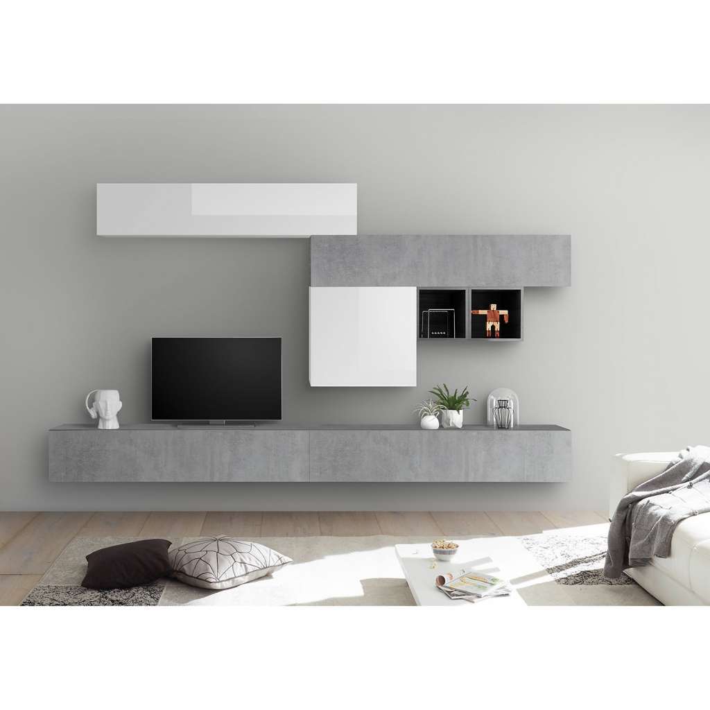 home24 Wohnwand Infinity IV (7-teilig)