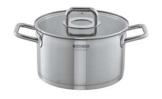 Meisterkoch Bratentopf 24cm ¦ silber ¦ Edelstahl ¦ Maße (cm): H: 13,5 Ø: [24.0] Töpfe & Pfannen & Zubehör > Töpfe - Höffner