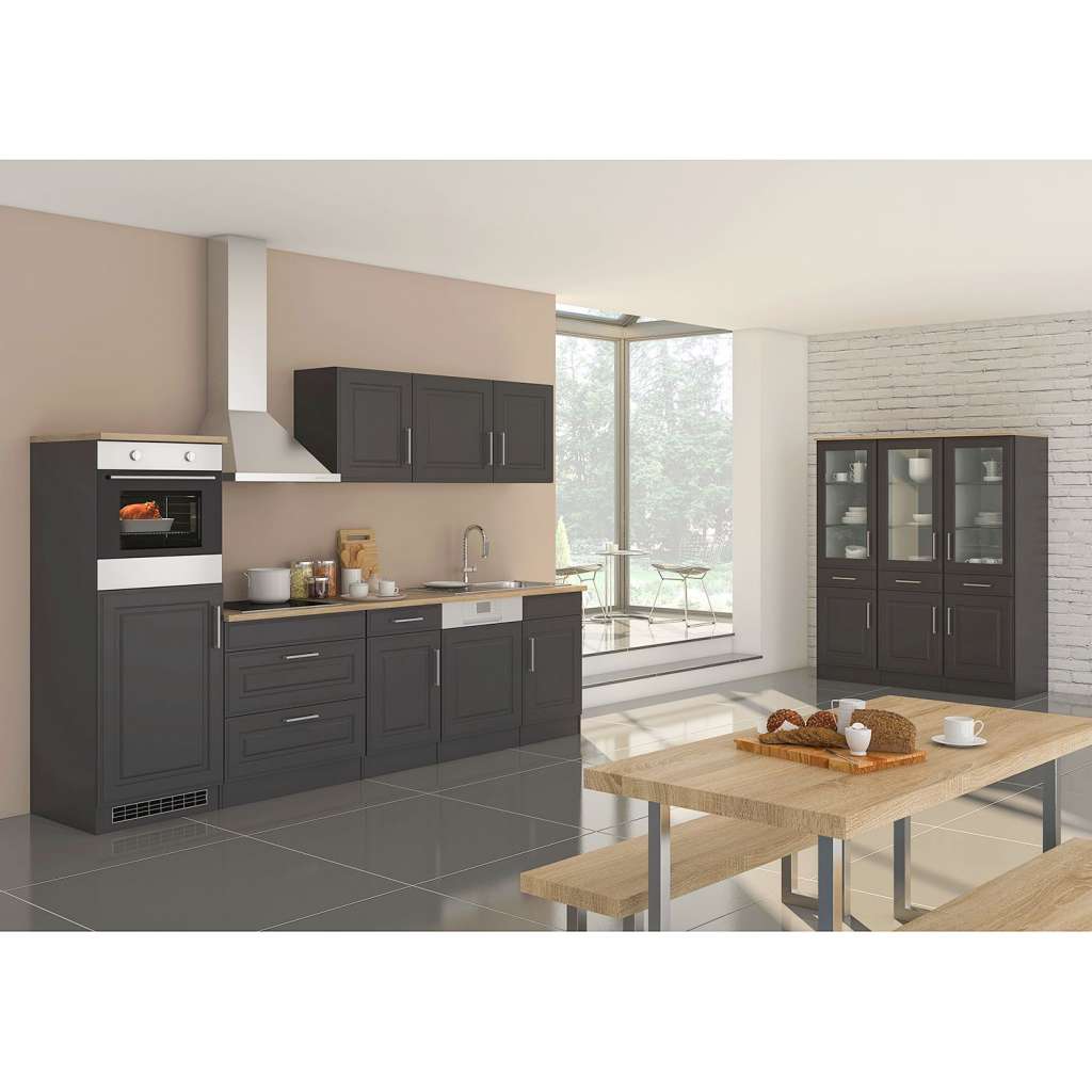 home24 Kuechenzeile Rom II (9-teilig)