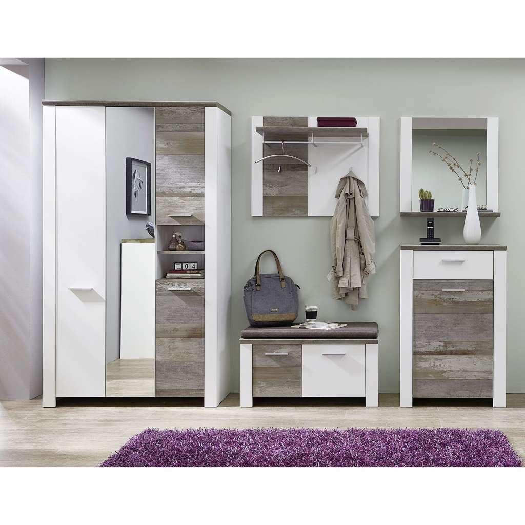 home24 Garderobenset Bickley II (5-teilig)