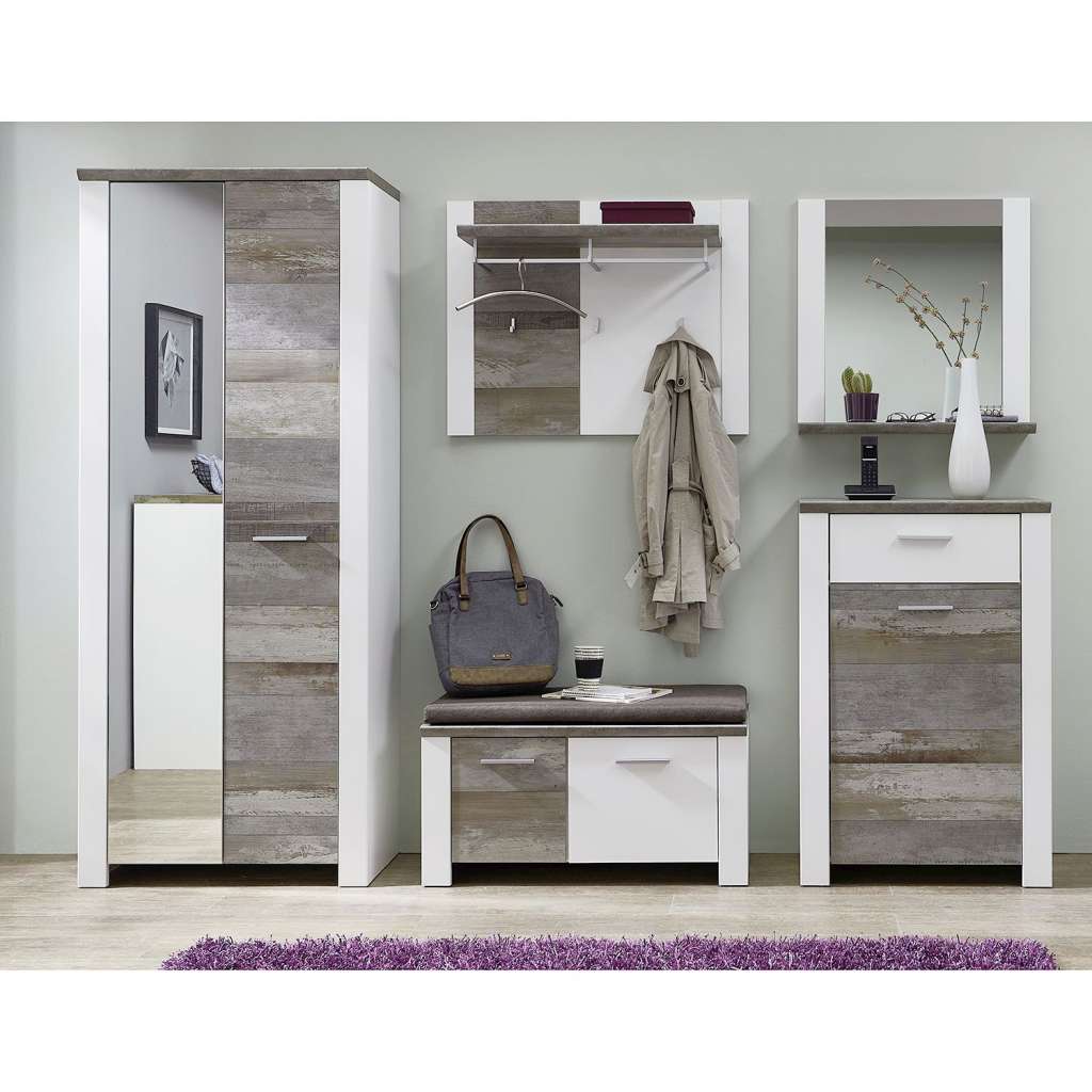home24 Garderobenset Bickley I (5-teilig)