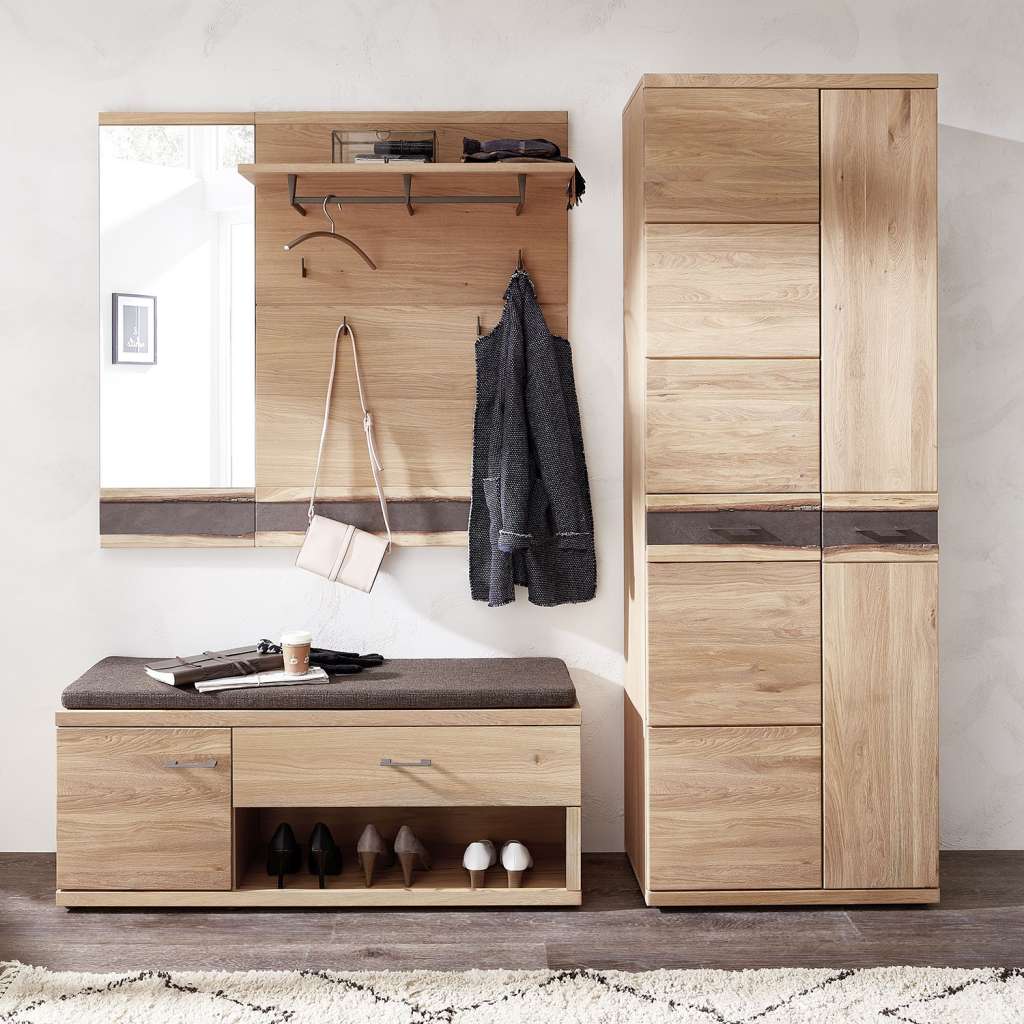 home24 Garderobenset Goodwood II (3-teilig)