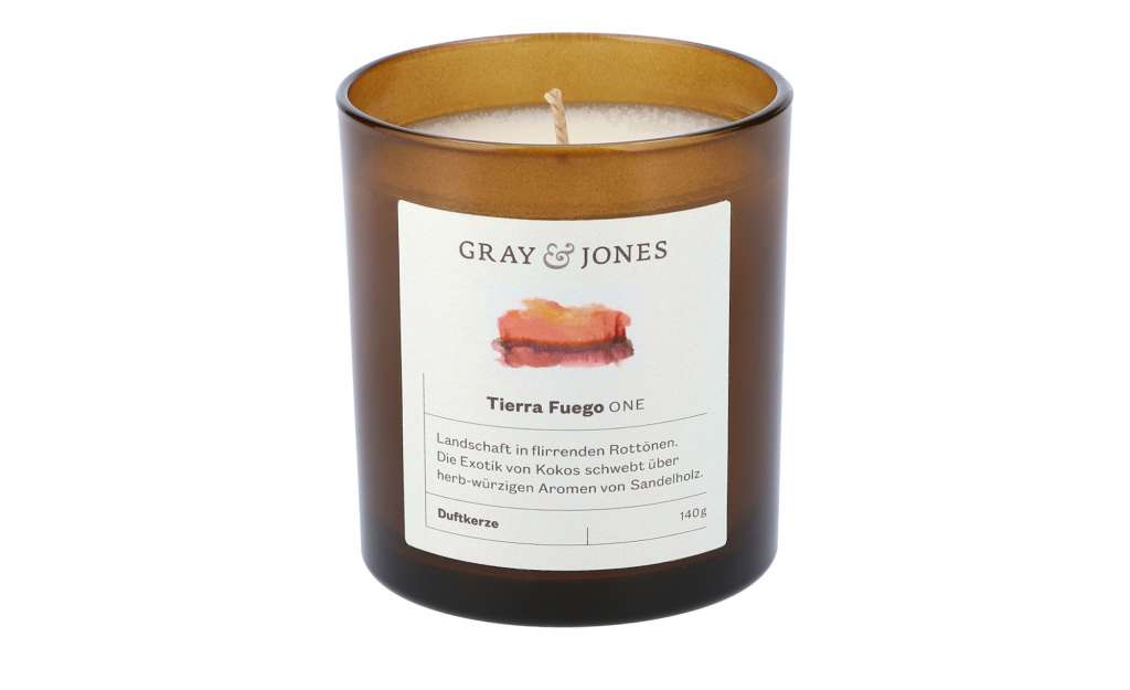 Gray & Jones Duftkerze  Tierra Fuego ONE ¦ Glas , Wachs ¦ Maße (cm): H: 7,5 Ø: [7.0] Dekoration > Kerzen & Lichter - Höffner