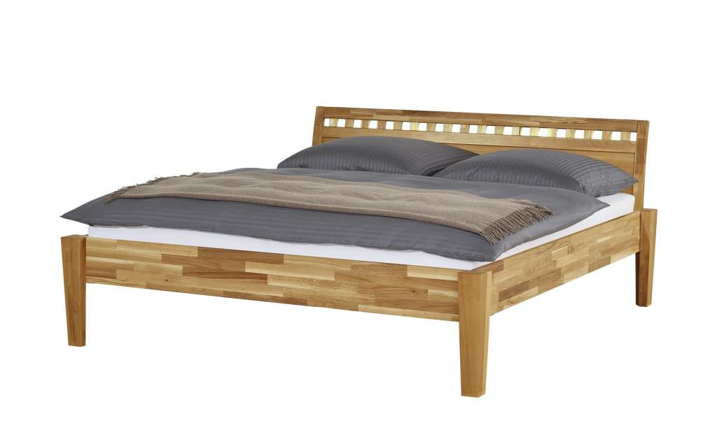 Massivholz-Bettgestell  Timber ¦ holzfarben ¦ Maße (cm): B: 156 Betten > Futonbetten - Höffner