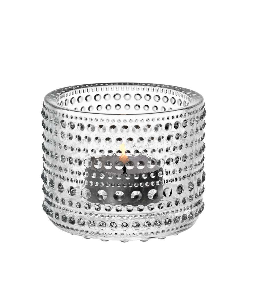 Iittala - Kastehelmi Votive Windlicht - klar - indoor