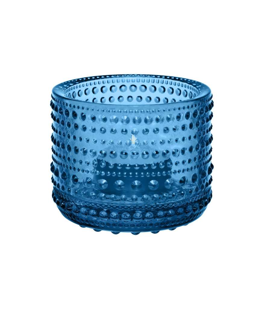 Iittala - Kastehelmi Votive Windlicht - türkis - indoor