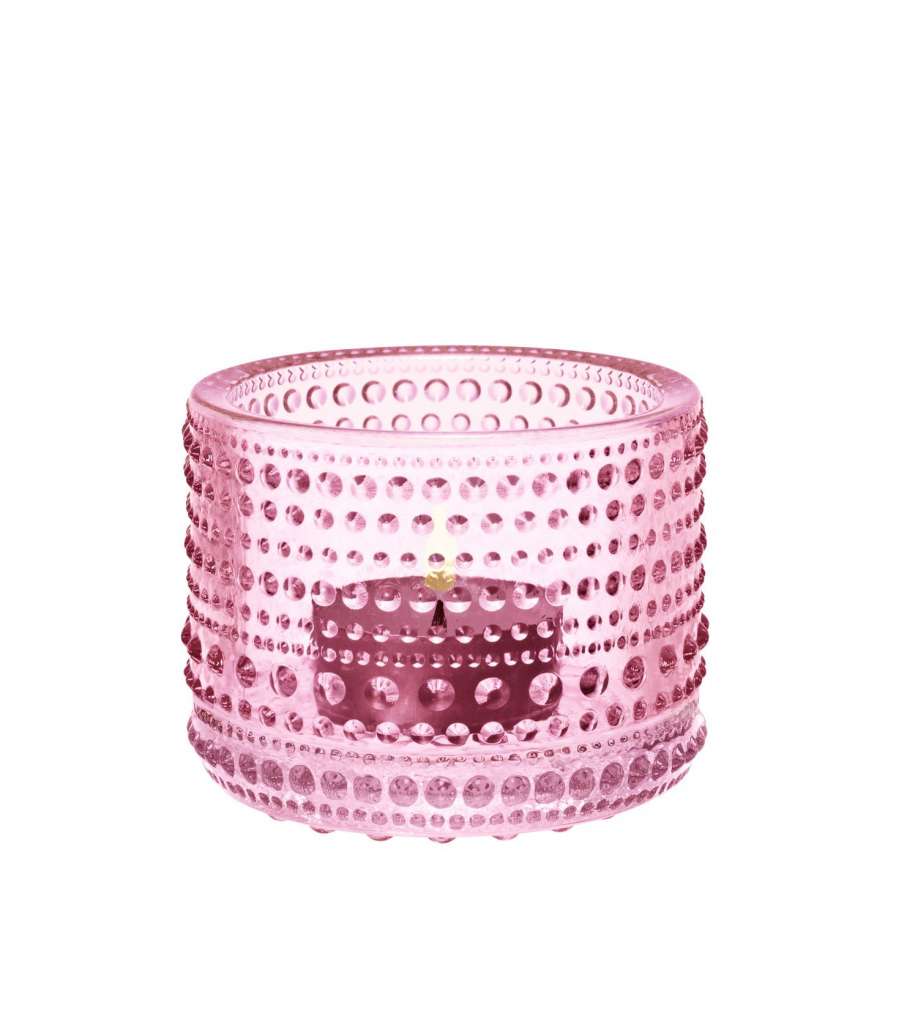 Iittala - Kastehelmi Votive Windlicht - hellrosa - indoor