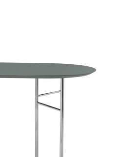 ferm LIVING - Mingle Tischplatte oval - grün - 150 cm - indoor