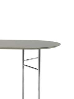 ferm LIVING - Mingle Tischplatte oval - tarkett - 150 cm - indoor