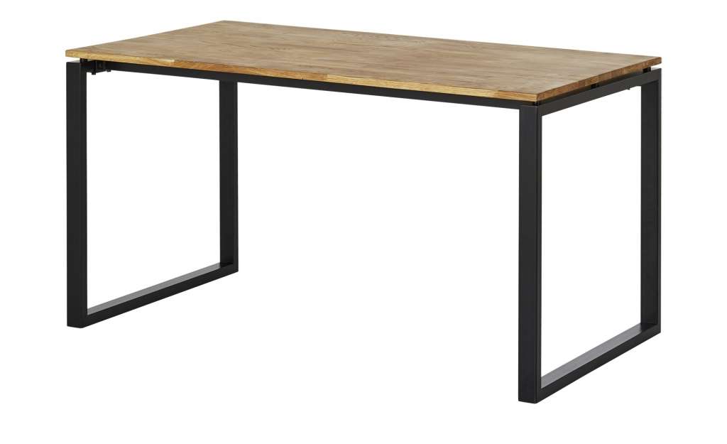 Schreibtisch  Black Line ¦ holzfarben ¦ Maße (cm): B: 140 H: 76 T: 80 Tische > Schreibtische - Höffner