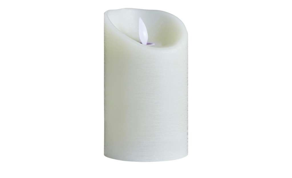 LED Kerze ¦ creme ¦ Plastik, Wachs ¦ Maße (cm): H: 12,5 Ø: [7.5] Dekoration > Kerzen & Lichter - Höffner