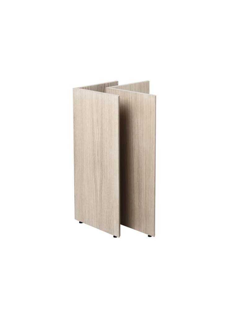 ferm LIVING - Mingle Tischbeine - W48 - Eiche - indoor